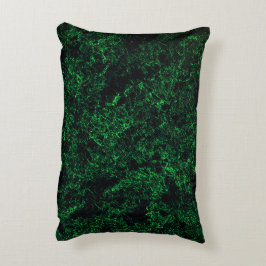 Almofada Decorativa Textura verde escura, esponja destruída ou corroíd