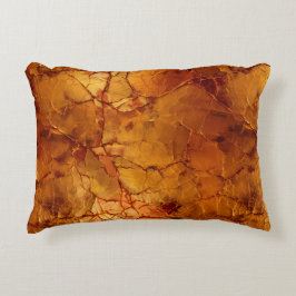 Almofada Decorativa Texturas rachadas castanhas ouros