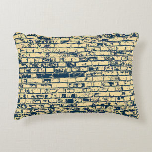 Almofada Decorativa Texture of a brick wall. Elegant wallpaper design.