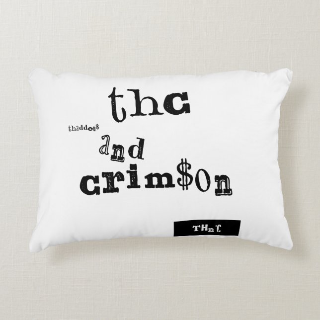 Almofada Decorativa thaddeus & crimson (Frente)