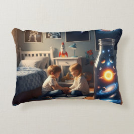 Almofada Decorativa The Future Belongs to Us! & Panda Doughnut Pillow