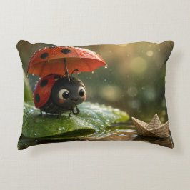 Almofada Decorativa The Ladybug and the Hidden Nectar Kingdom.10