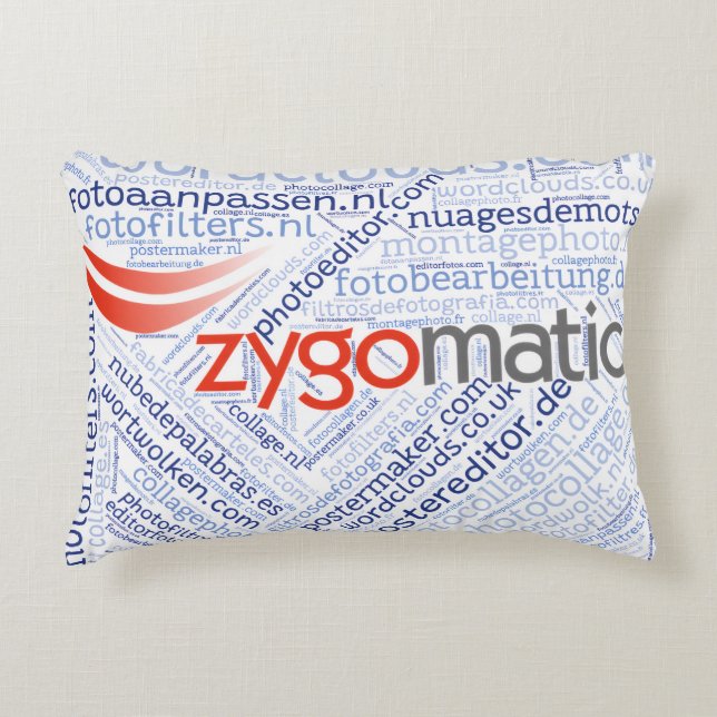 Almofada Decorativa Throw Pillow (landscape) (Frente)