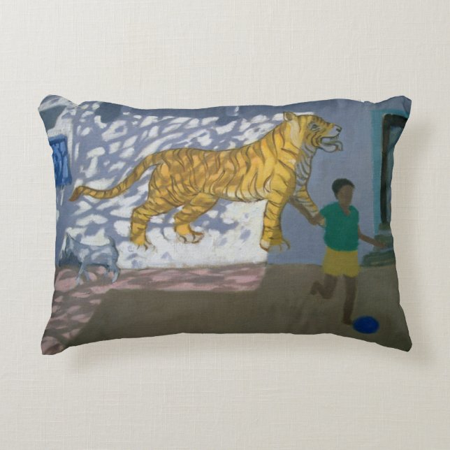Almofada Decorativa Tiger India (Frente)