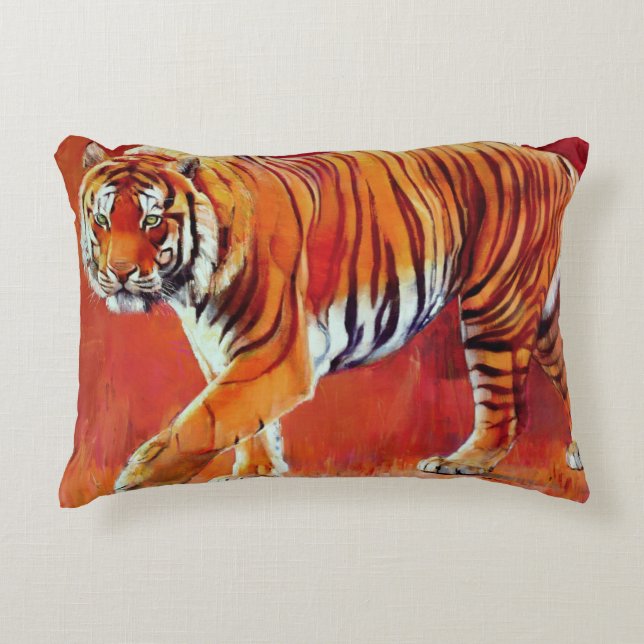 Almofada Decorativa Tigre de Bengal (Frente)