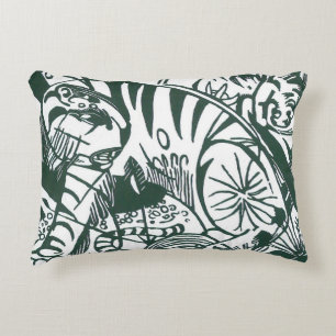 Almofada Decorativa Tigre por Franz Marc, Arte Expressionista Vintage