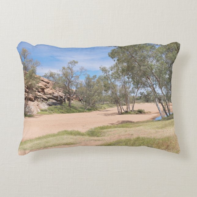 Almofada Decorativa Todd River e Barron Gorge (Frente)