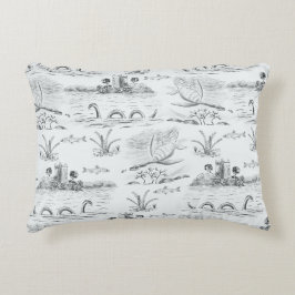 Almofada Decorativa Toile Loch Ness