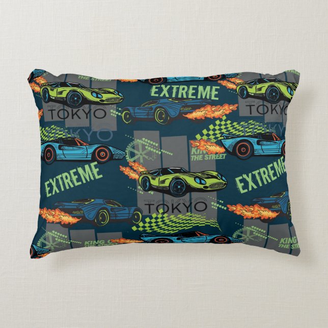 Almofada Decorativa  Tokyo Street Racing Pattern (Frente)