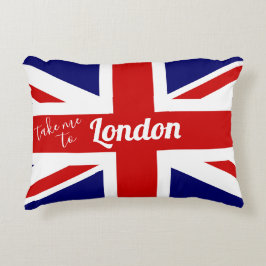 Almofada Decorativa Tome-me à bandeira BRITÂNICA/Union Jack de Londres