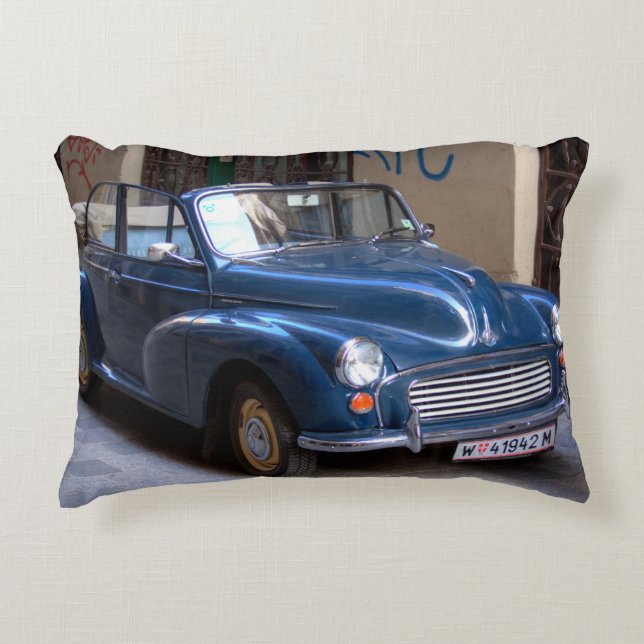 Almofada Decorativa Torneio Conversível Morris Minor (Frente)
