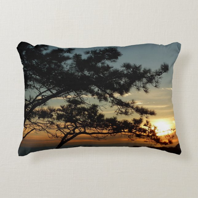 Almofada Decorativa Torrey Pine Sunset I California Landscape (Frente)