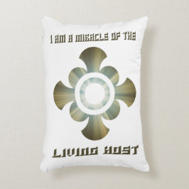 Almofada Decorativa Transubstanciação no Santo Eucarista