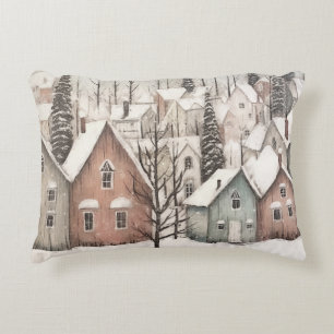 Almofada Decorativa Travesseiro ACCENTADO País/Casas Primitivas