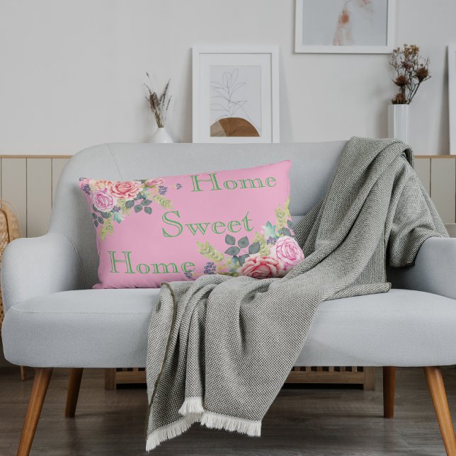 Almofada Decorativa Travesseiro com design floral (Criador carregado)