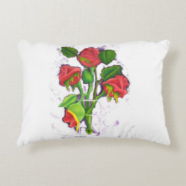 Almofada Decorativa Travesseiro com Enfeite