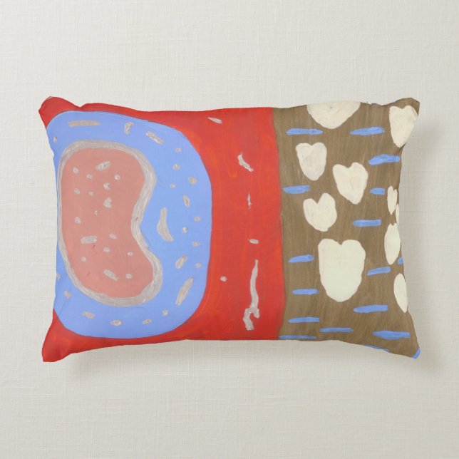 Almofada Decorativa Travesseiro com Enfeite Love Isle (Frente)