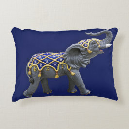 Almofada Decorativa Travesseiro com Foto de Elefante de Carrusel