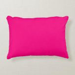 Almofada Decorativa Travesseiro contínuo do acento do rosa quente<br><div class="desc">Travesseiro contínuo do acento do rosa quente. Feito nos travesseiros decorativos lisos da cor dos EUA em cores modernas. O algodão ou o poliéster o mais de alta qualidade. Para adicionar seu próprio design, o texto ou as iniciais usam se for necessário "personalizam-no" botão. Aperfeiçoe para o sofá da sala...</div>
