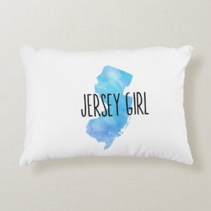 Almofada Decorativa Travesseiro da menina do jérsei