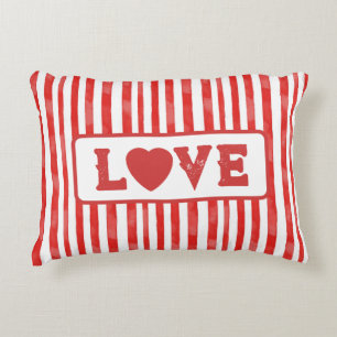 Almofada Decorativa Travesseiro de Acabamento Amor