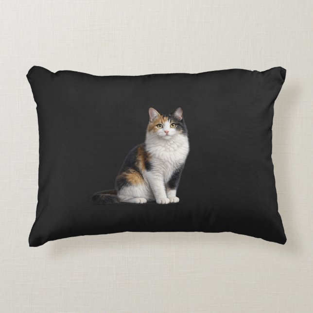 Almofada Decorativa Travesseiro de Acabamento de Gato (Frente)