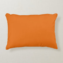 Travesseiro de Acabamento Laranja 40 cm x 30 cm