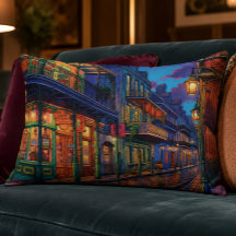 Travesseiro de Acento French Quarter 16x12