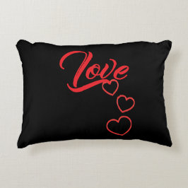 Almofada Decorativa Travesseiro de Acento Amor