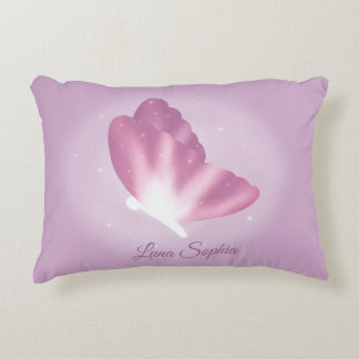 Almofada Decorativa Travesseiro de Borboletas Caprichosas
