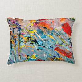 Almofada Decorativa Travesseiro de cor de água simples