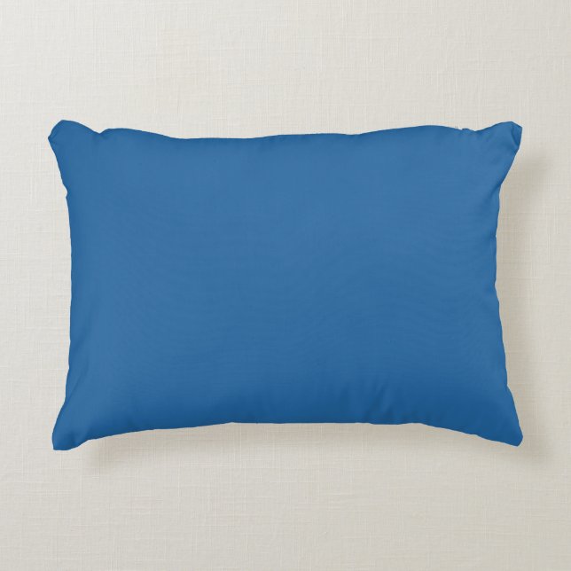 Almofada Decorativa Travesseiro de Destaque Azul (Frente)