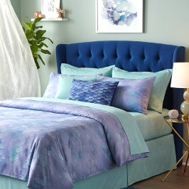 Almofada Decorativa Travesseiro de destaque azul Scalid