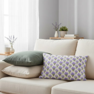 Almofada Decorativa Travesseiro de Destaque da Lavanda de Proveniência