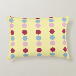 Almofada Decorativa Travesseiro de Destaque da Linha do Círculo