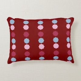 Almofada Decorativa Travesseiro de Destaque da Linha do Círculo