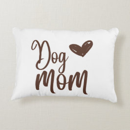 Almofada Decorativa Travesseiro de Destaque da Mãe de Cachorro Marrom