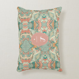 Almofada Decorativa Travesseiro de Destaque do Abstrato de Pastel