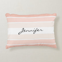 Travesseiro de Destaque do Pastel Cor-de-Rosa Mono