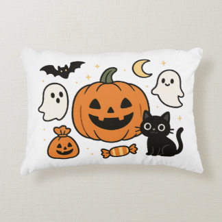 Almofada Decorativa Travesseiro de Destaque do Spooky Halloween