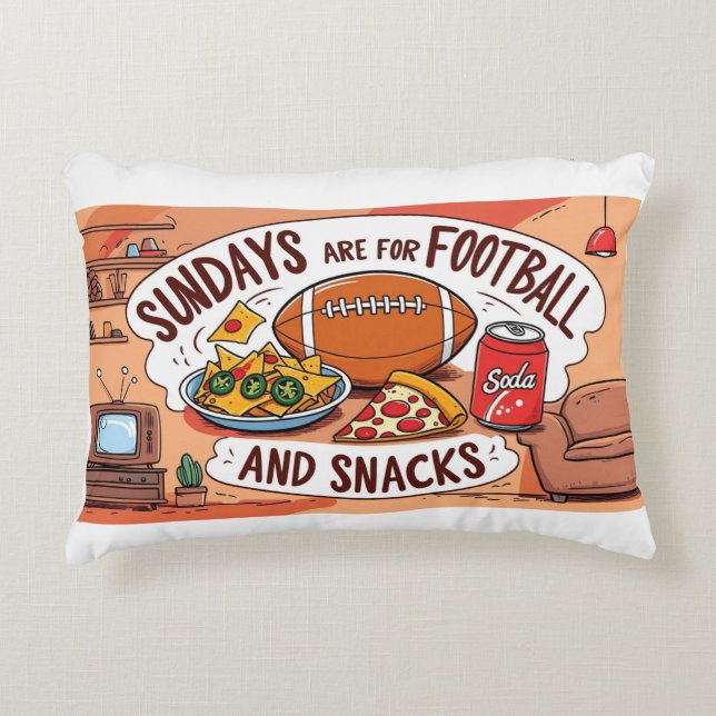 Almofada Decorativa Travesseiro de Destaque - Futebol (Frente)