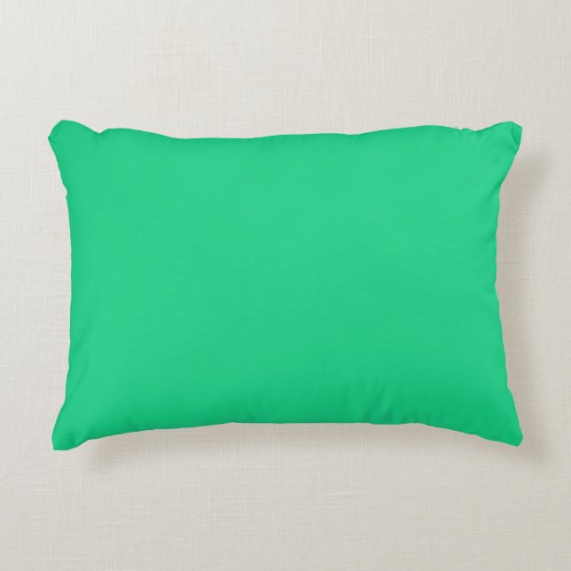 Almofada Decorativa Travesseiro de Destaque Verde (Frente)