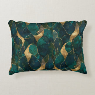 Almofada Decorativa Travesseiro de Ênfase Abstrato Geométrica Luxurist