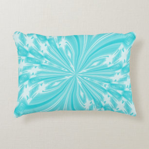 Almofada Decorativa Travesseiro de Ênfase Aquática com Borboleta abstr