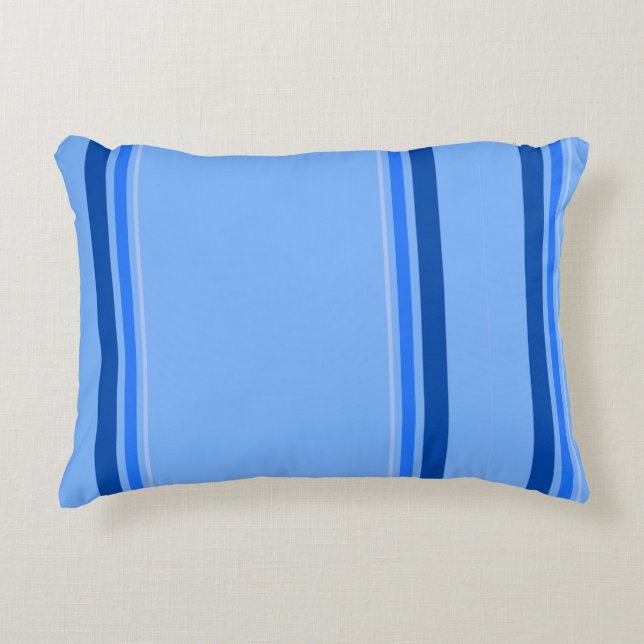 Almofada Decorativa Travesseiro de Ênfase Azul (Frente)
