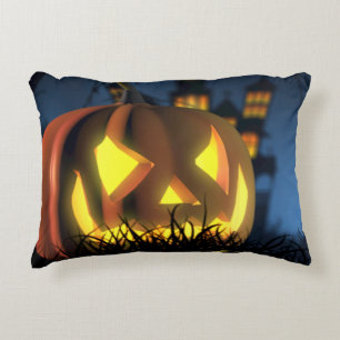 Almofada Decorativa Travesseiro de Ênfase azul Halloween