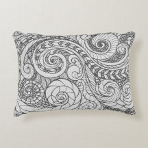 Travesseiro de Ênfase Design de Portas de Arte Per