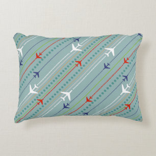 Almofada Decorativa Travesseiro de Ênfase do Avião Retroativo