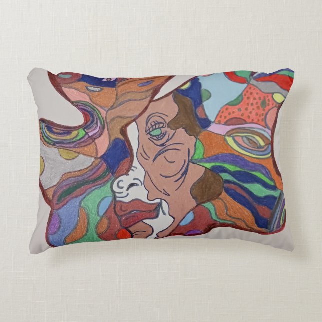 Almofada Decorativa Travesseiro de Ênfase Folha de Borboleta (Frente)