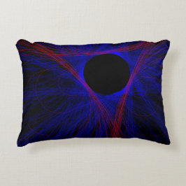 Almofada Decorativa Travesseiro de Ênfase Geométrica do Triângulo Acen